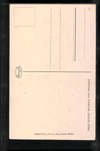 AK Prinz August Wilhelm von Preussen