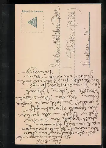 AK Prinzessin August Wilhelm von Preussen