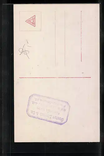 AK Prinz August Wilhelm von Preussen im Porträt