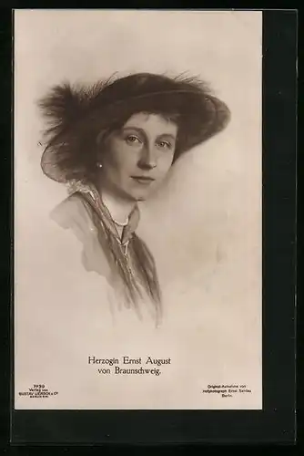 AK Victoria Louise Herzogin von Braunschweig