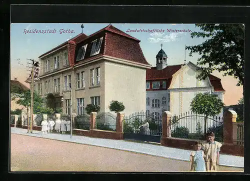 AK Gotha, Landwirtschaftl. Winterschule