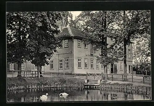 AK Mühlhausen i. Th., Restaurant Zur Breitsülzen-Quelle