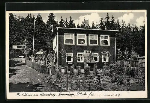 AK Braunlage, Rodelhaus am Wurmberg