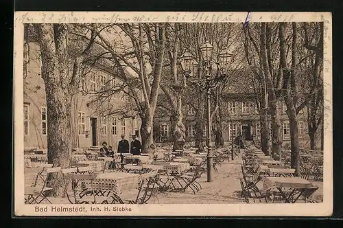 AK Bad Helmstedt, Gasthaus v. H. Siebke