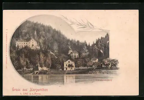 AK Margarethen, Partie am Calvarienberg