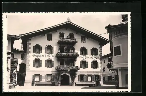 AK Lofer, Partie am Gasthaus zur Post