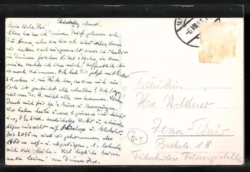 AK Mayrhofen, Partie an der Hauptstrasse