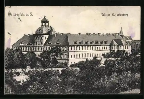 AK Weissenfels / Saale, Schloss Augustusburg