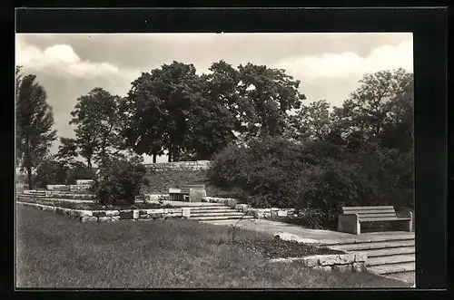 AK Leuna / Merseburg, Parkanlagen