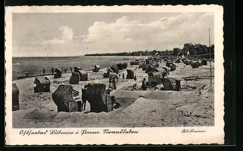 AK Lubmin i. Pomm., Strandleben