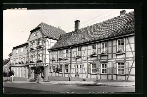 AK Güntersberge / Harz, Handwerker-Erholungsheim
