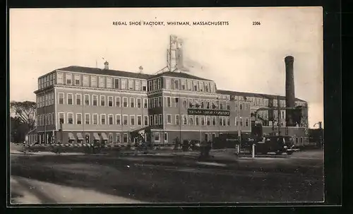 AK Whitman, MA, Regal Shoe Factory