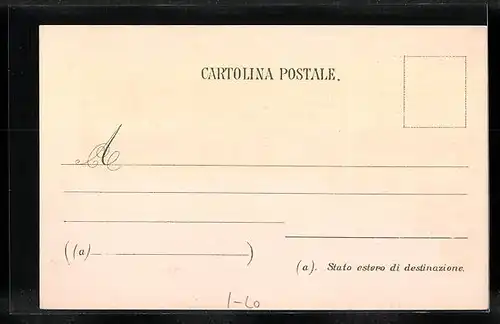 Lithographie Milano, Totalansicht, Arco della Parc