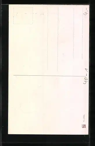 AK Dumm san ma scho', aber pfiffi a!, Mann grinst in seiner Zipfelmütze