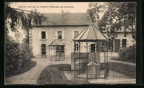 AK Saint-Parize-le-Chatel, Sources minerales