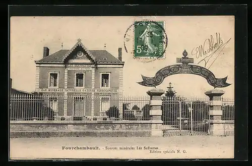 AK Fourchambault, Sources minerales Les Saffrettes