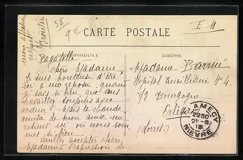 AK Clamecy, Le Pont de Beuvron et la Tour St-Martin