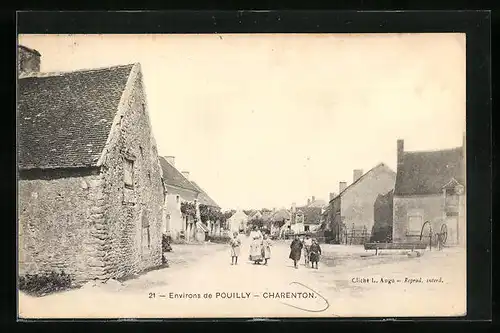 AK Charenton, Une Rue