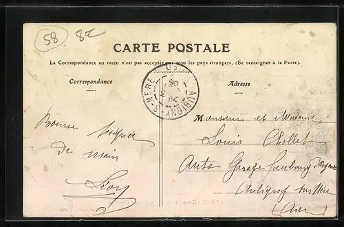 AK Cosne-sur-Loire, Le Square Gambon