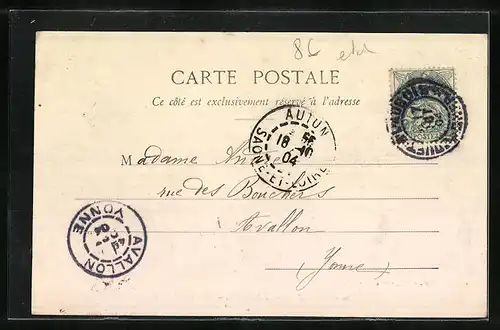 AK Jouet-sur-l`Aubois, Vue generale