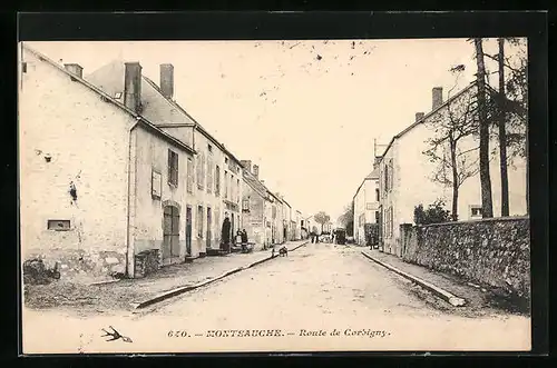AK Montsauche, Route de Corbigny