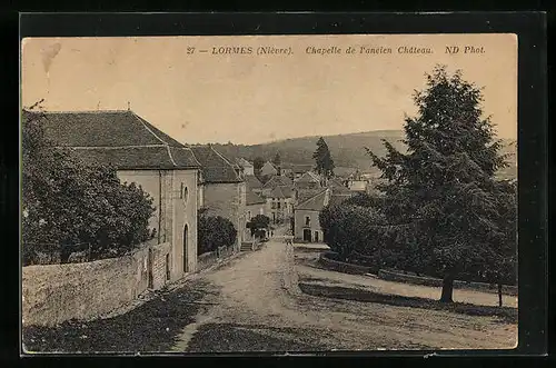 AK Lormes, Chapelle de l`ancien Chateau