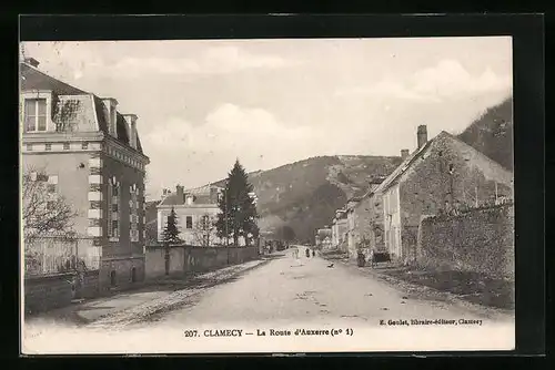 AK Clamecy, La Route d`Auxerre