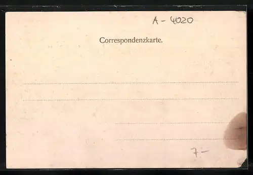 AK Linz a. D., Bahnhofstrasse mit Volksgarten