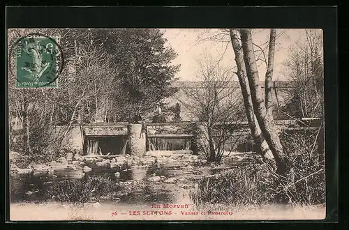 AK Les Settons, Vannes et Passerelles