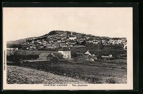 AK Chateau-Chinon, Vue générale