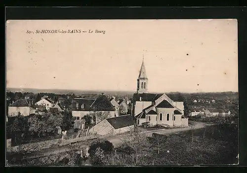 AK St-Honore-les-Bains, le Bourg