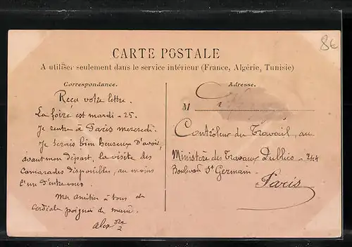 AK Saint-Révérien, Vue générale