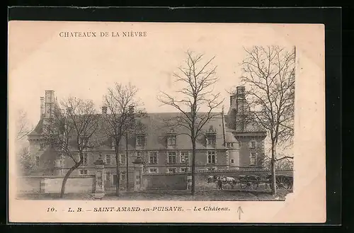 AK Saint-Amand-en-Puisaye, le Chateau