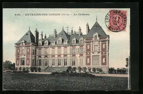 AK Entrains-sur-Nohain, le Chateau