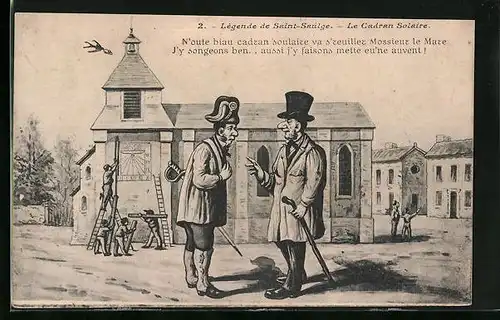 AK Saint-Saulge, le Cadran Solaire