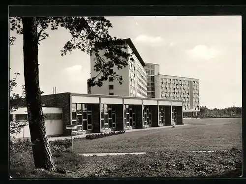 AK Klink / Müritz, FDGB-Ferienobjekt & Erholungsheim Herbert Warnke