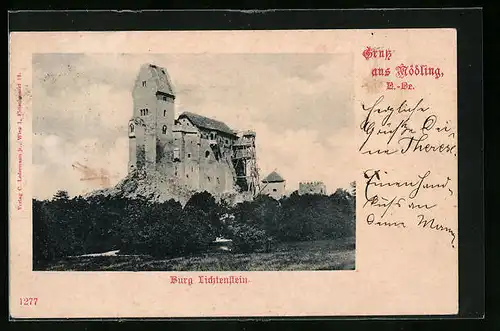 AK Mödling, Burg Lichtenstein