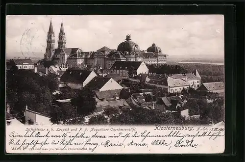 AK Klosterneuburg, Stiftskirche und Augustiner Chorherrenstift