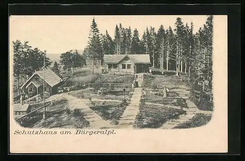 AK Mariazell, Schutzhaus am Bürgeralpl