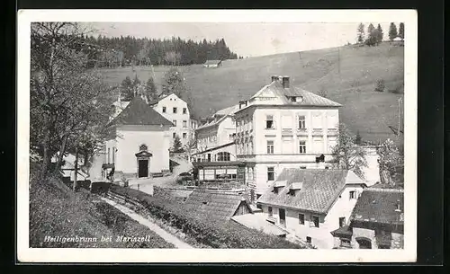AK Mariazell, Partie mit Heiligenbrunn