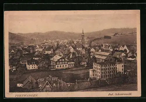 AK Furtwangen / Schwarzwald, Panorama