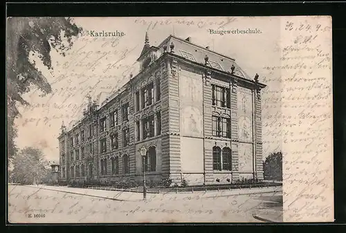 AK Karlsruhe, Baugewerbeschule