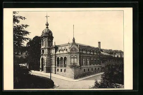 AK Freyburg a. U., Kloss u. Foerster Sektkellerei, Hauptkontorgebäude