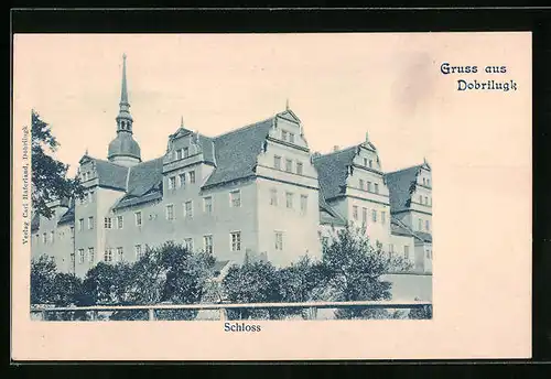 AK Dobrilugk, Blick zum Schloss