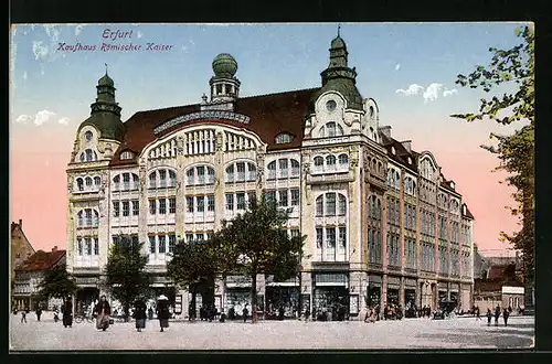 AK Erfurt, Kaufhaus Römischer Kaiser