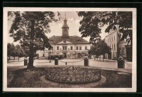 AK Frankenhausen a. Kyff., Der Marktplatz