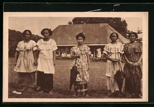 AK Iles Samoa, Jeunes Eleves des Soeurs d`Apia