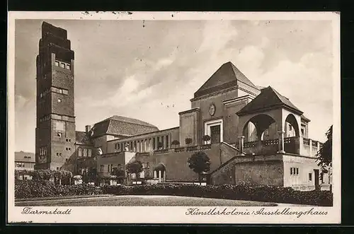 AK Darmstadt, Künstlerkolonie und Ausstellungshaus