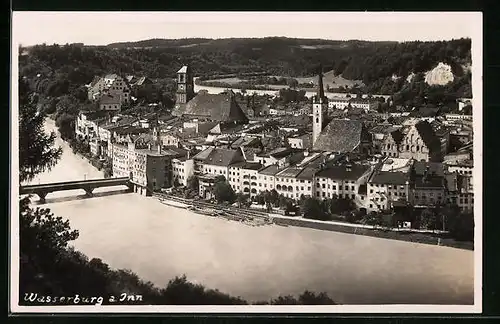 AK Wasserburg am Inn, Generalansicht