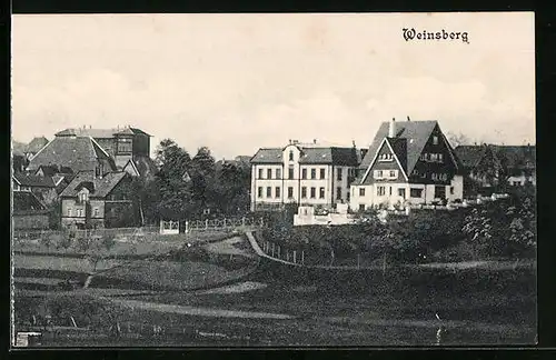 AK Weinsberg, herrschaftliche Häuser